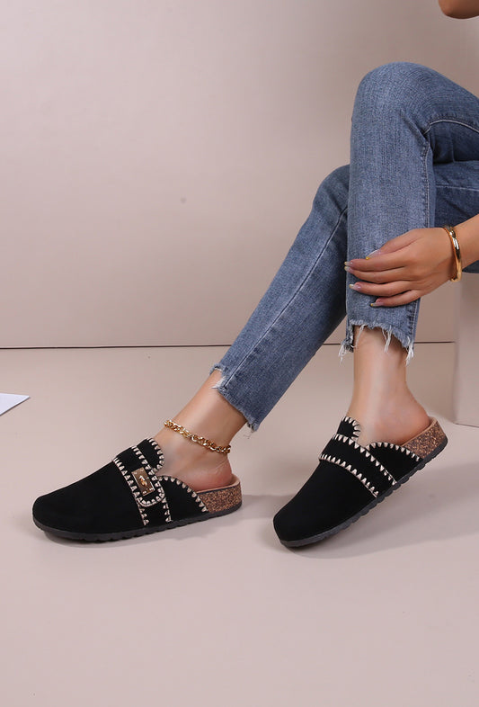Mules à boucle