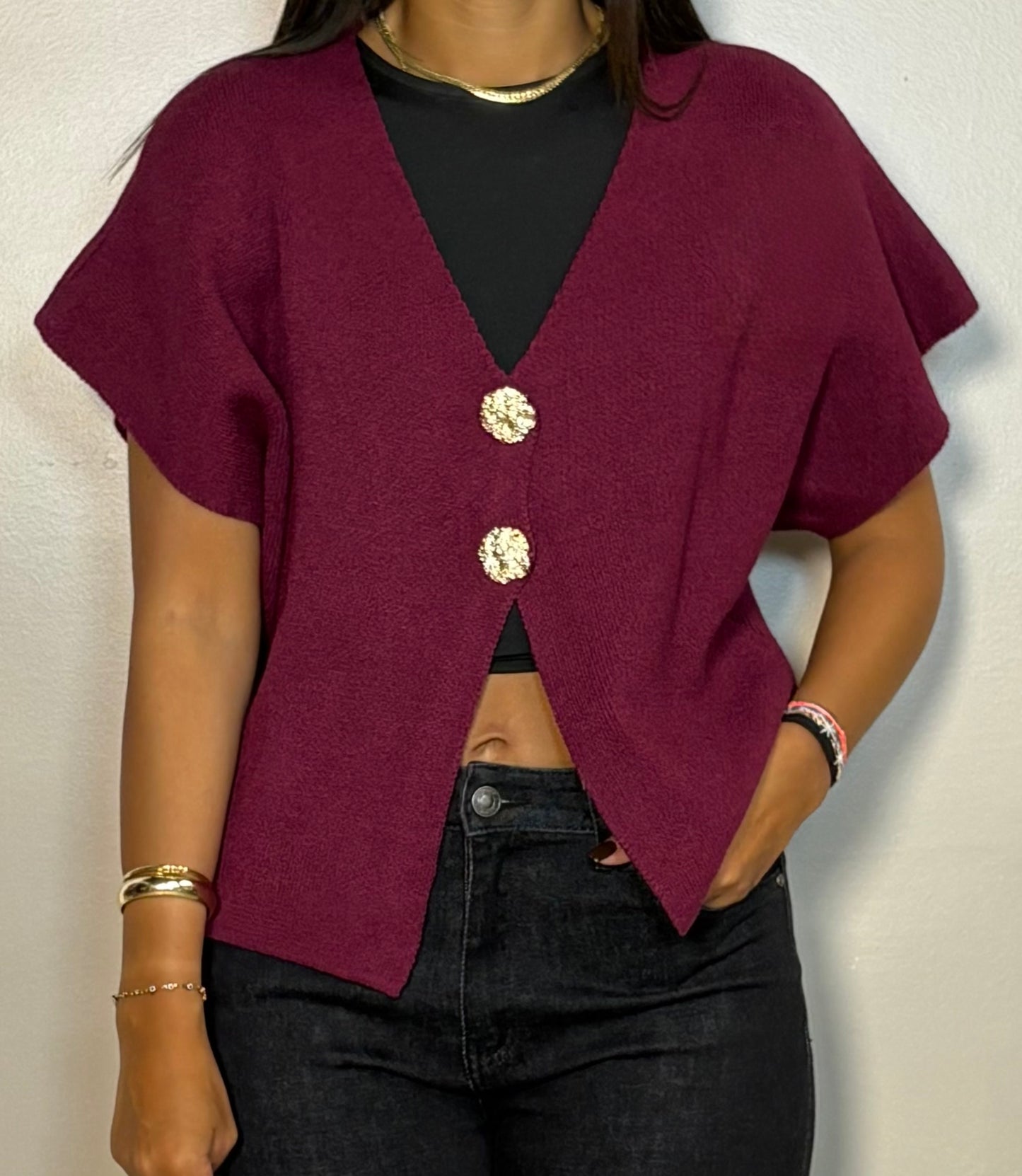 Cardigan tricoté Lunia