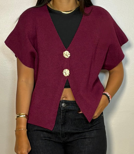 Cardigan tricoté Lunia
