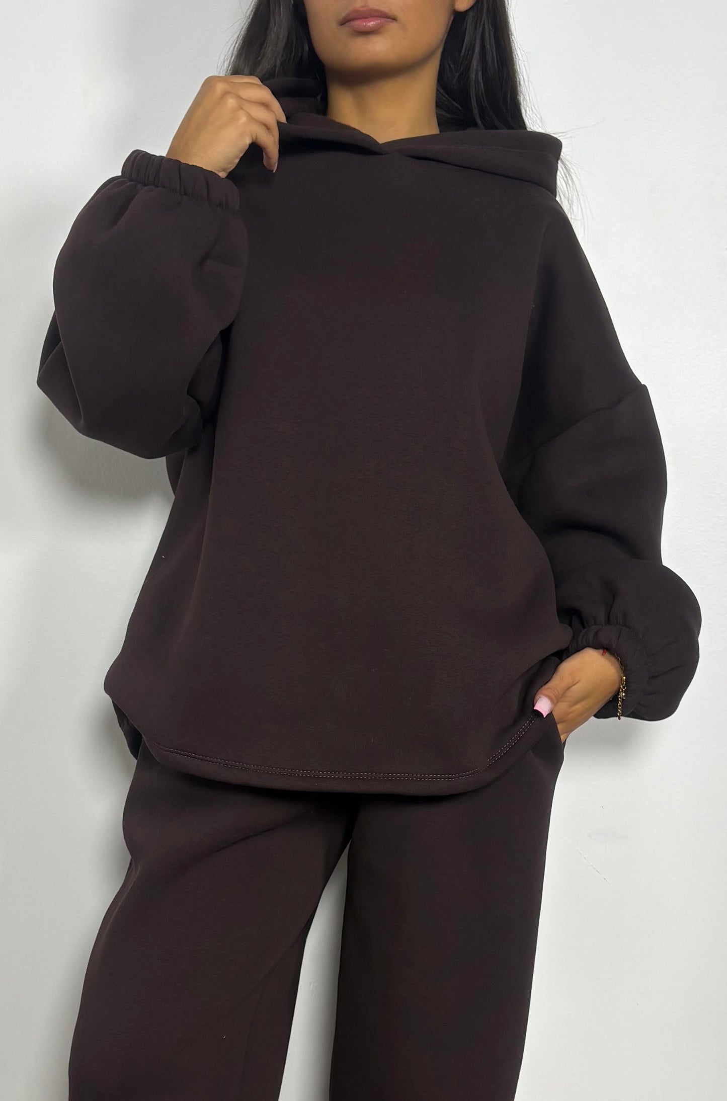 Ensemble Jogging avec capuche au coton Ibti