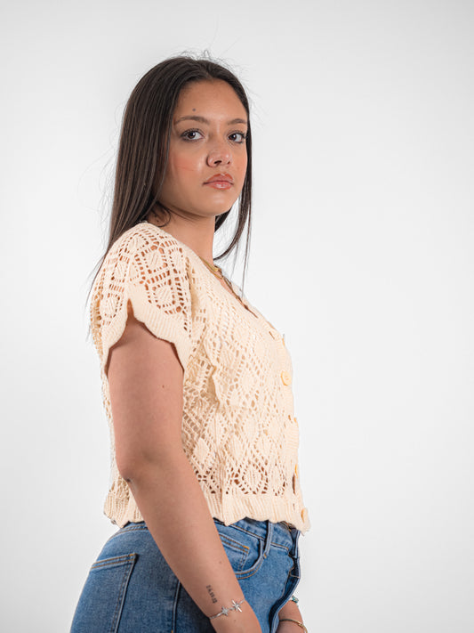 Gilet crochet